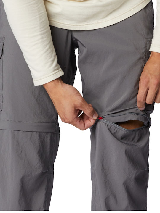 Columbia Silver Ridge Utility Convertible Men's Hiking Long Trousers Gray