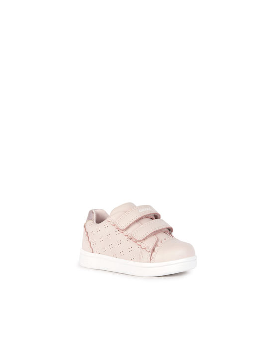 Geox Kids Sneakers with Scratch Light Rose