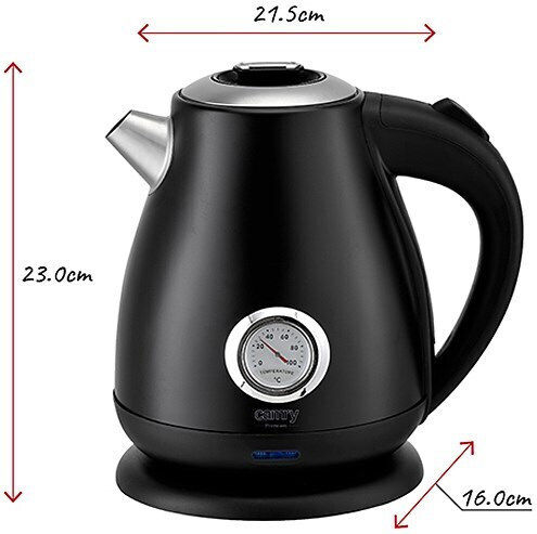 Adler CR 1344B Reisekessel 1.7Es 2200W Schwarz