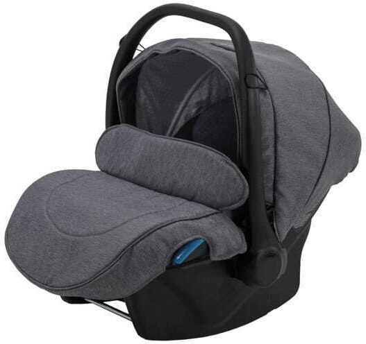 Adamex Rimini Verstellbar 3 in 1 Baby Kinderwagen Geeignet für Neugeborene Gray 12.5kg
