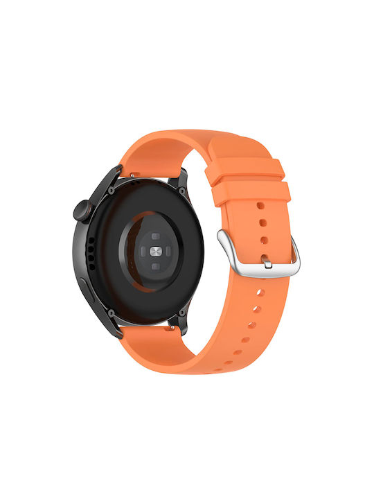 Techsuit Watchband W001 Curea Silicon Portocaliu (Samsung Galaxy Watch 4, Galaxy Watch Active 1 / 2 (40 mm / 44 mm), Huawei Watch GT / GT 2 / GT 3 (42 mm)) KF239512 Techsuit Watchband W001 Curea Silicon Portocaliu (Samsung Galaxy Watch 4, Galaxy Watch Active 1 / 2 (40 mm / 44 mm), Huawei Watch GT / GT 2 / GT 3 (42 mm)) KF239512