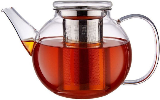 Butlers Grove Time Чайник с Филтър Неръждаем Прозрачен 1200ml
