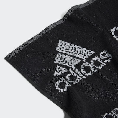 Adidas Branded MH TWL Πετσέτα Θαλάσσης Μαύρη 100x50εκ.