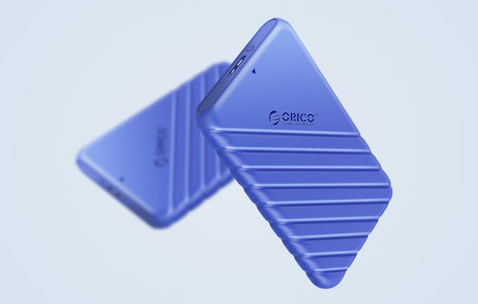Orico Case for Hard Drive 2.5" SATA III with Connection USB 3.0 Blue
