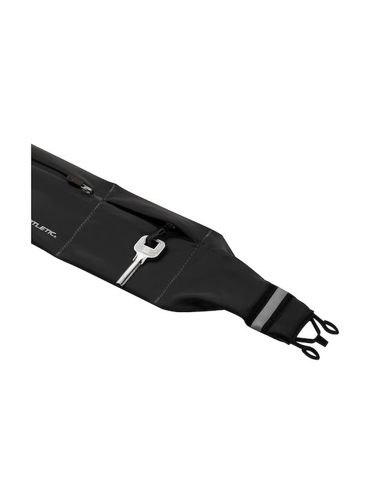 Fitletic 360 Running Storage Τσαντάκι Μέσης για Τρέξιμο Μαύρο