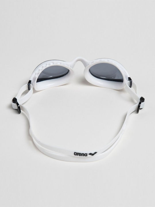Arena Air Soft Swimming Goggles Adults with Anti-Glare Lenses White