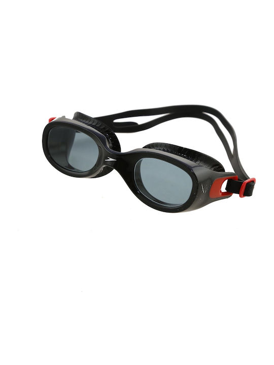 Speedo Futura Classic Swimming Goggles Adults with Anti-fog Lenses Black
