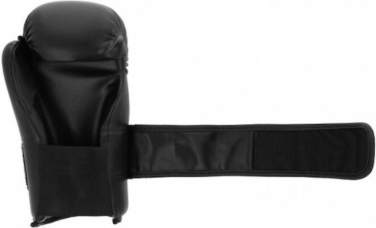 Sport Masters Rosm-MJC Jr Boxing Gloves made of Synthetic Leather for Match Black