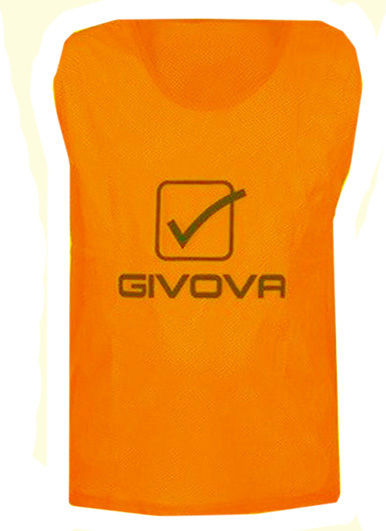 Givova Casacca Pro Adult Training Bib in Orange Color