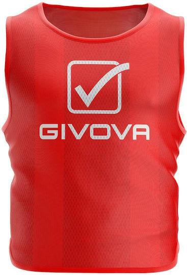 Givova Casacca Pro Training Bib Adults In Red Color