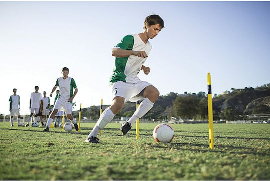 SKLZ Agility Pro Training Poles Κοντάρι Σλάλομ σε Κίτρινο Χρώμα