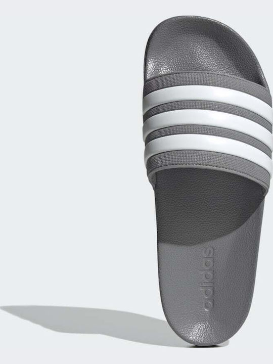 Adilette Shower Мъжки Слайдове Сив Три / Облак Бял / Сив Три