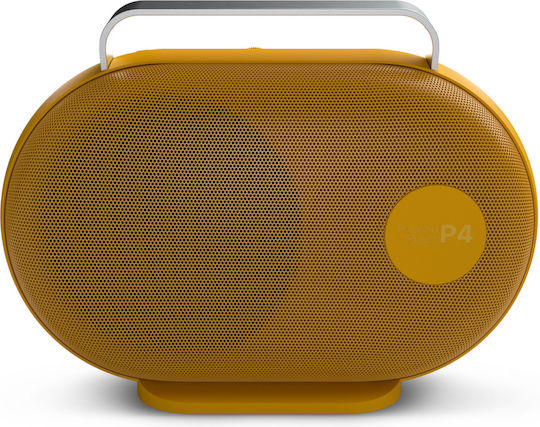 Polaroid P4 Ηχείο Bluetooth 60W με Διάρκεια Μπαταρίας έως 15 ώρες Κίτρινο