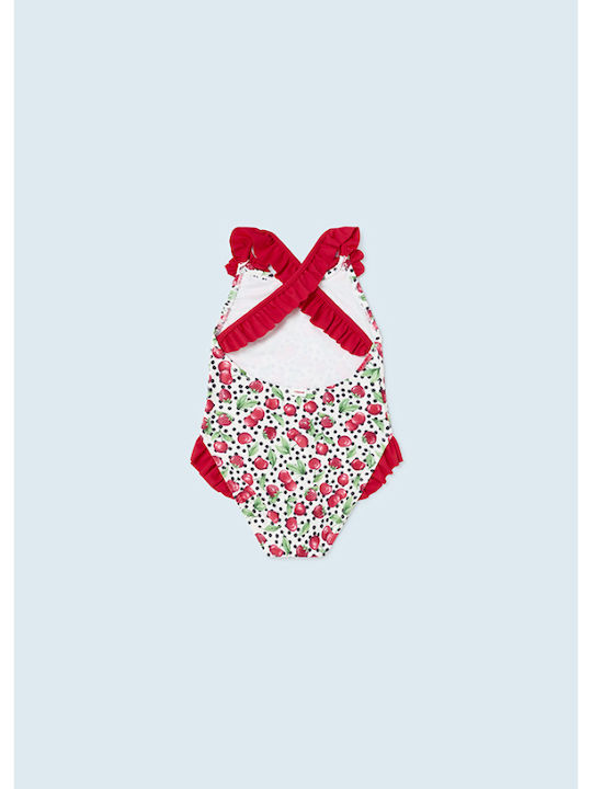 Mayoral Kids Swimwear One-Piece Red
