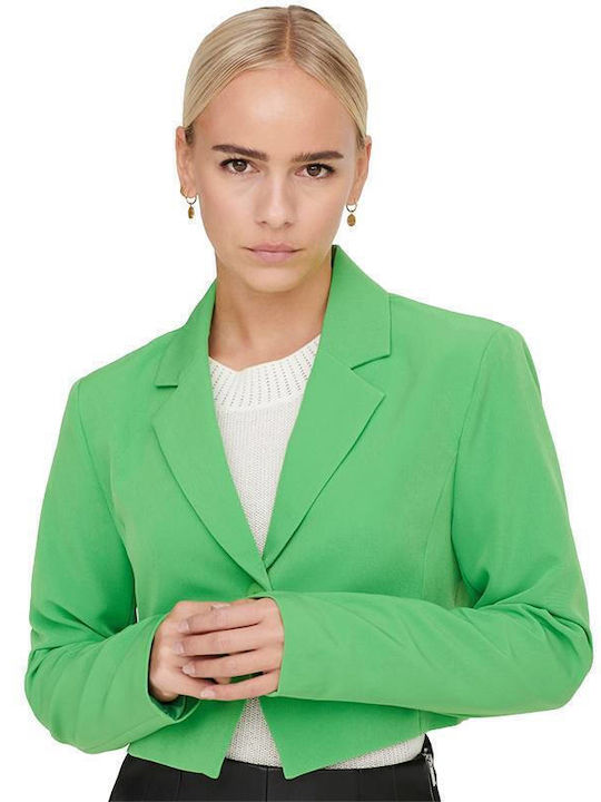 Only Kurz Damen Blazer Grün
