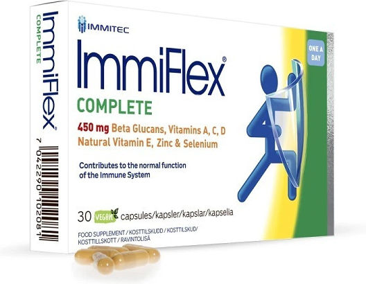 Aricon Immiflex Complete 450mg Συμπλήρωμα για την Ενίσχυση του Ανοσοποιητικού 30 κάψουλες