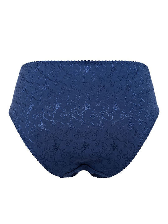 Dorina “PHILIPPA” Women's Slip with Lace Navy Blue