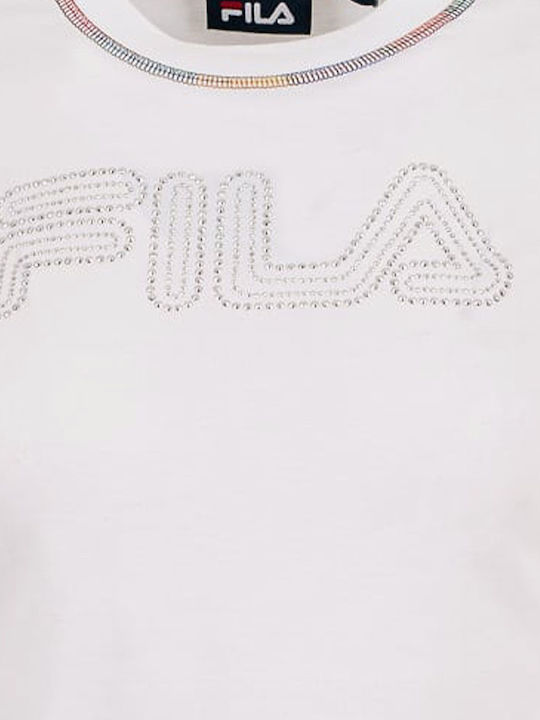 Dusty Cropped Tshirt Women's Athletic Crop Top Short Sleeve White