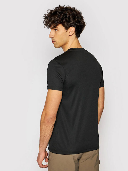 CMP Men's Athletic T-shirt Short Sleeve Black