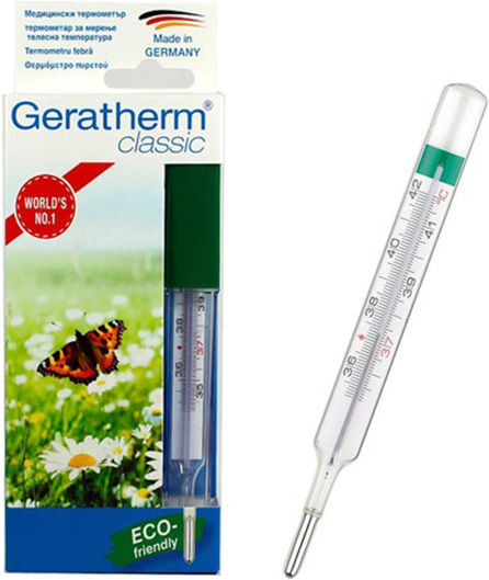 Geratherm Classic Eco Friendly Gallium Armpit Thermometer
