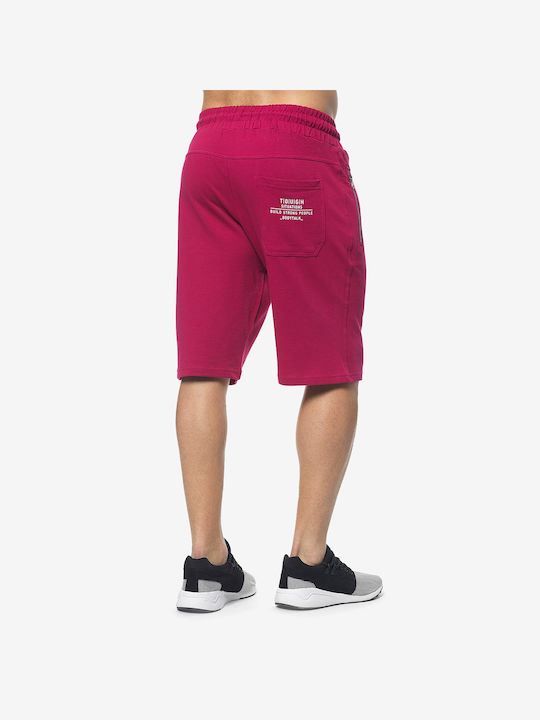 BodyTalk 1181-959104 Men's Athletic Shorts Sangria 1181-959104-00399