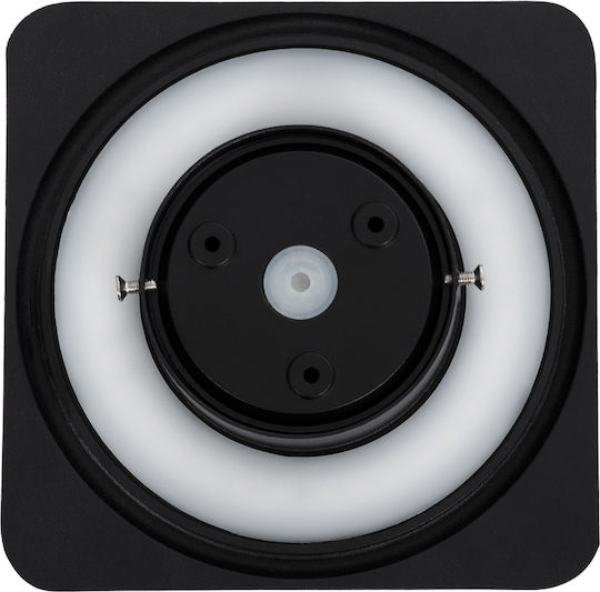 GloboStar Helio-S Επιτοίχια Εξωτερική Πλαφονιέρα LED IP65 7W με Φυσικό Λευκό Φως 16x5x16εκ.