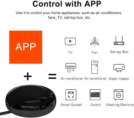 MOES UFO-R1 Smart Hub Wi-Fi / IR Συμβατό με Google Home & Alexa