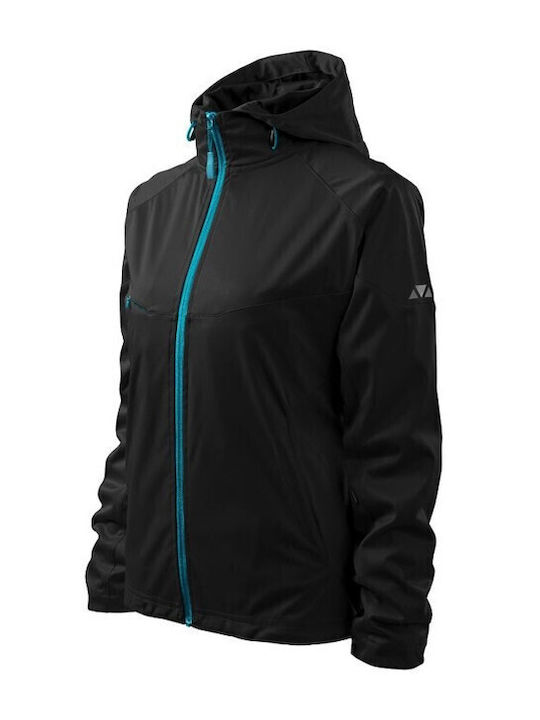 Softshell Γυναικείο Μπουφάν Μαύρο
