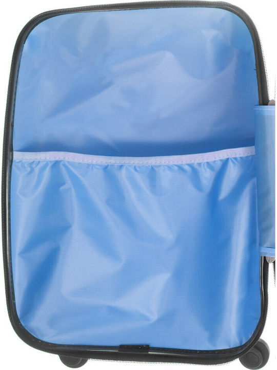 A2S Mädchen Kinder Koffer Kabine Hart Rosa mit 4 Räder Höhe 45cm