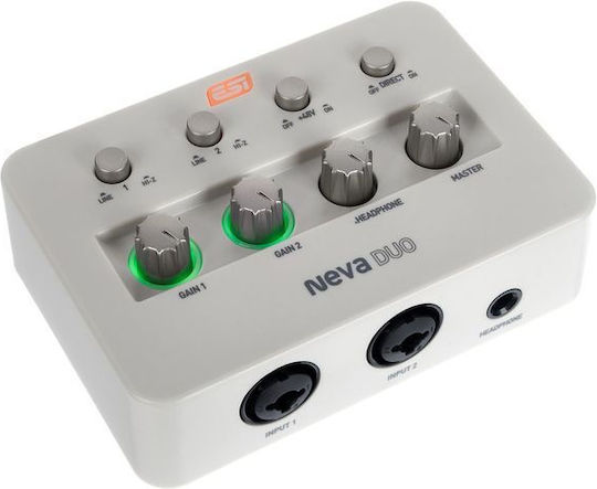 ESI Neva Duo External Professional Sound Card Connectivity USB to PC