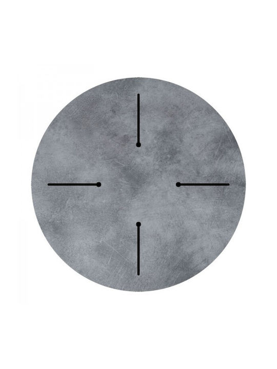 Pakketo PWH-0003 Round Table Surface made of Particleboard Grey Cement 60x60cm 215-000007 1pcs