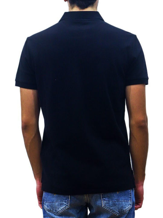 Ralph Lauren Men's Short Sleeve T-shirt Turtleneck Black