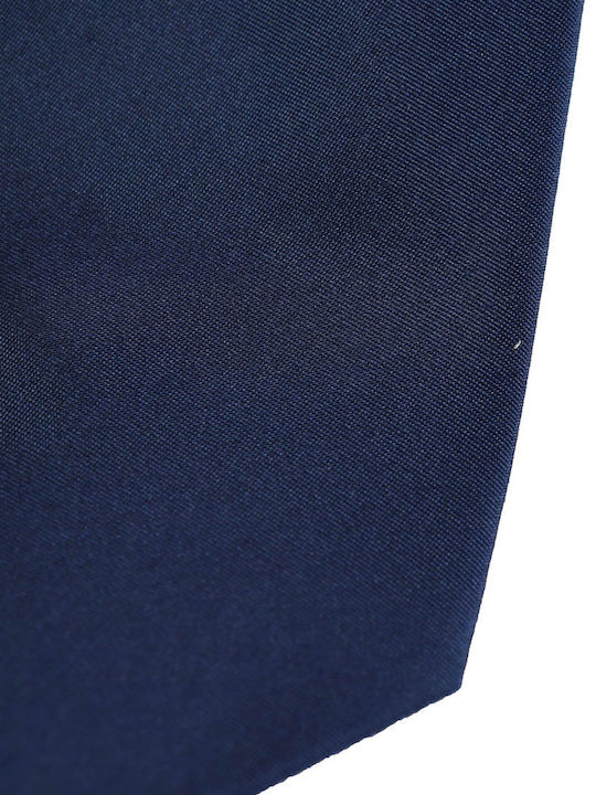 Michael Kors Herren Krawatte Seide Monochrom in Marineblau Farbe