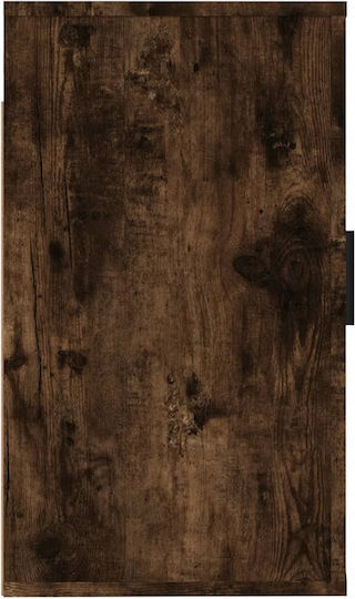 Dulap Suspendat pentru Sufragerie din Placă Aglomerată Stejar Fumuriu 40x34.5x60cm