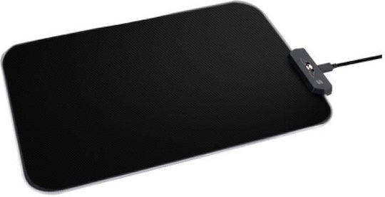 No Fear Medium Mouse Pad with RGB Lighting Black 350mm 26732