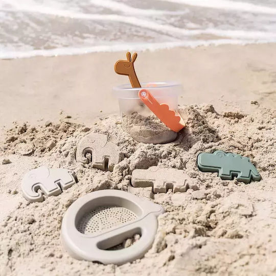 Done by Deer Deer Friends Sand Mix Beach Toy Set made of Plastic 14cm 5pcs