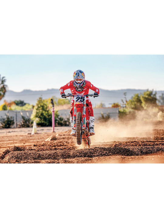 Thor MX Pulse HZRD Männer Motocross-Shirt Red/White