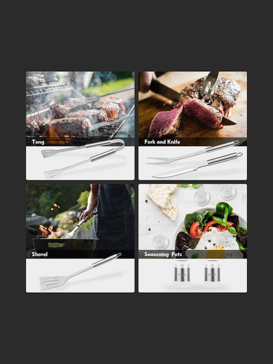 VPCOK Set von 33 BBQ-Werkzeugen 1000-42300064