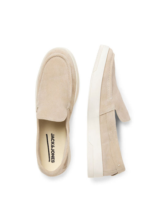 Men's Suede Loafers Sand