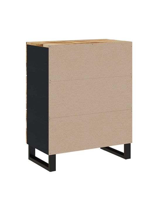 Comoda pentru Dormitor din Lemn Masiv cu 3 sertare 60x33x75buc
