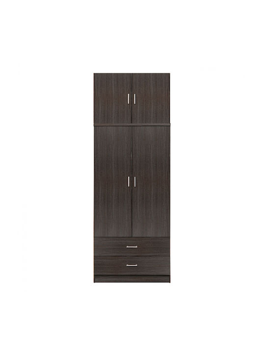 Doppeltür Kleiderschrank Reina 80x42x181cm