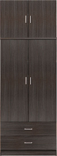 Double Door Wardrobe Reina 80x42x181cm