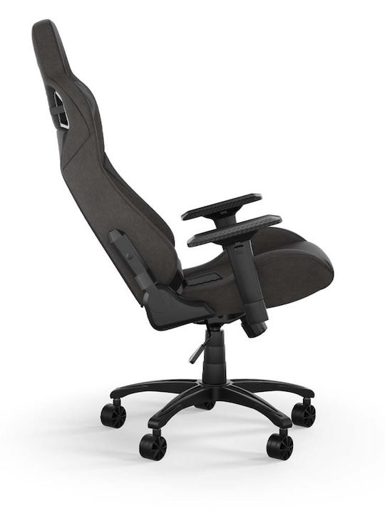 Corsair T3 Rush Fabric (2023) Геймърски стол с регулируеми подлакътници Charcoal