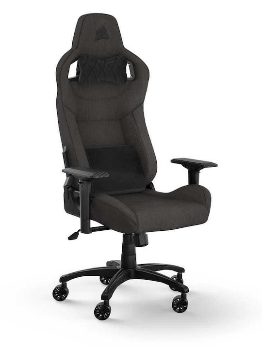 Corsair T3 Rush Fabric (2023) Геймърски стол с регулируеми подлакътници Charcoal