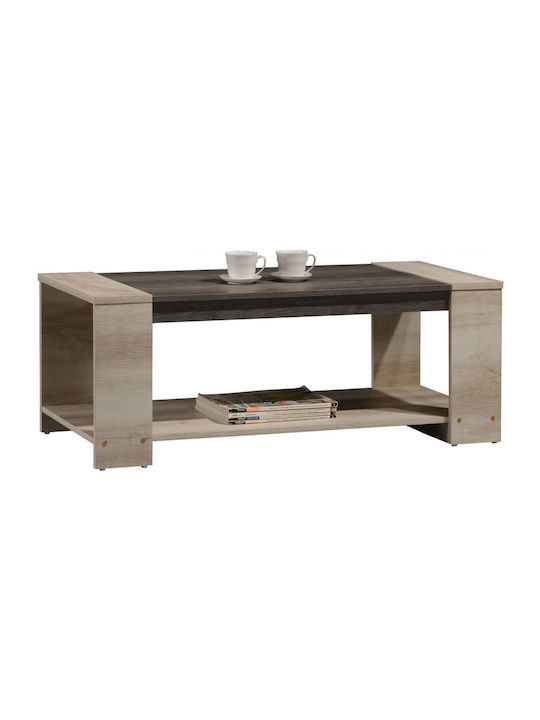 Rectangular Central Coffee Table Olympus Wooden Castillo Toro L110xW51xH42.5cm