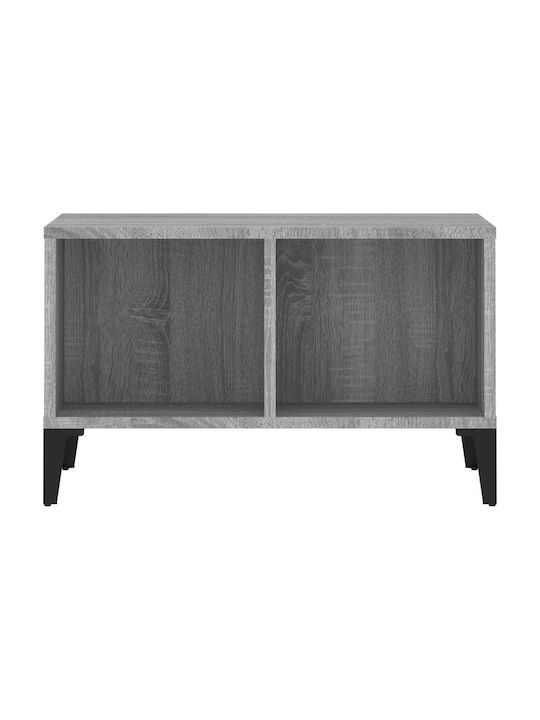Masa Centrală Rectangulară Din Lemn Gri L60xL50xÎ36,5cm