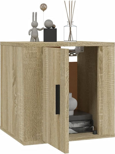Hängeschrank fürs Wohnzimmer aus Spanplatte Sonoma 40 x 34,5 x 40 cm