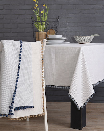 Rythmos Pom Pom 01 Μπλε 140x220εκ. Rythmos Pom Pom 01 Μπλε 140x220εκ.