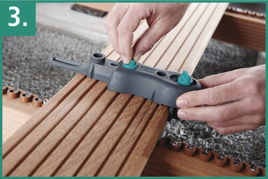 Wolfcraft Cutting Guides Floor Installation Guide Set for Planks 6960000 1pcs
