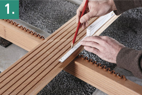 Wolfcraft Cutting Guides Floor Installation Guide Set for Planks 6960000 1pcs